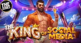 The King of Social Media - Hold & Win game tile