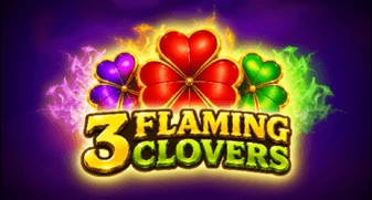 3 Flaming Clovers game tile