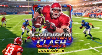 Gridiron Clash Lock 2 Spin game tile