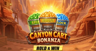 Canyon Cart Bonanza: Hold & Win game tile