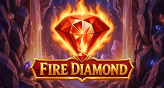 Fire Diamond game tile