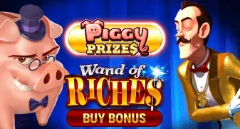 Piggy Prizes Wand of Riches Buy Bonus game tile